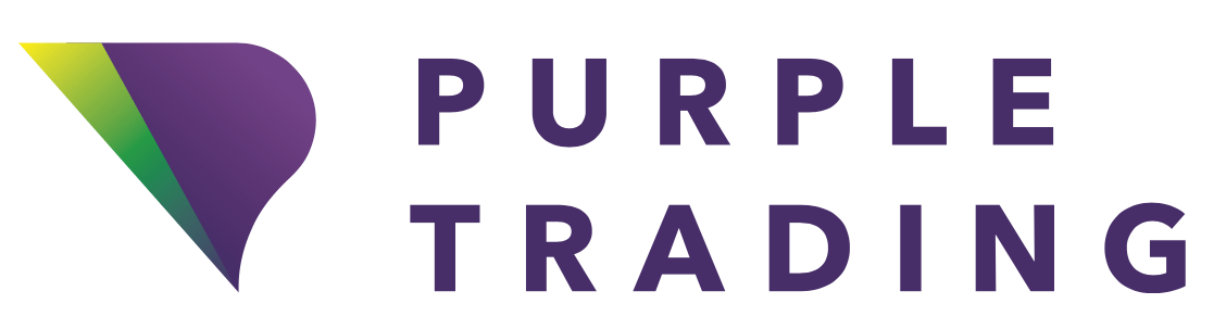purple trading logo