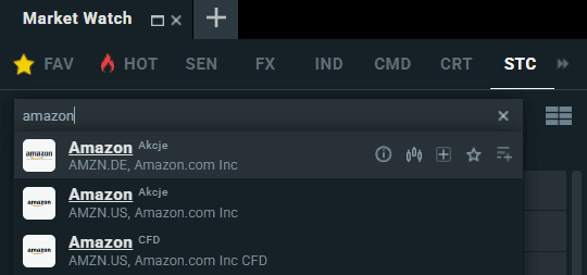 amazon xtb
