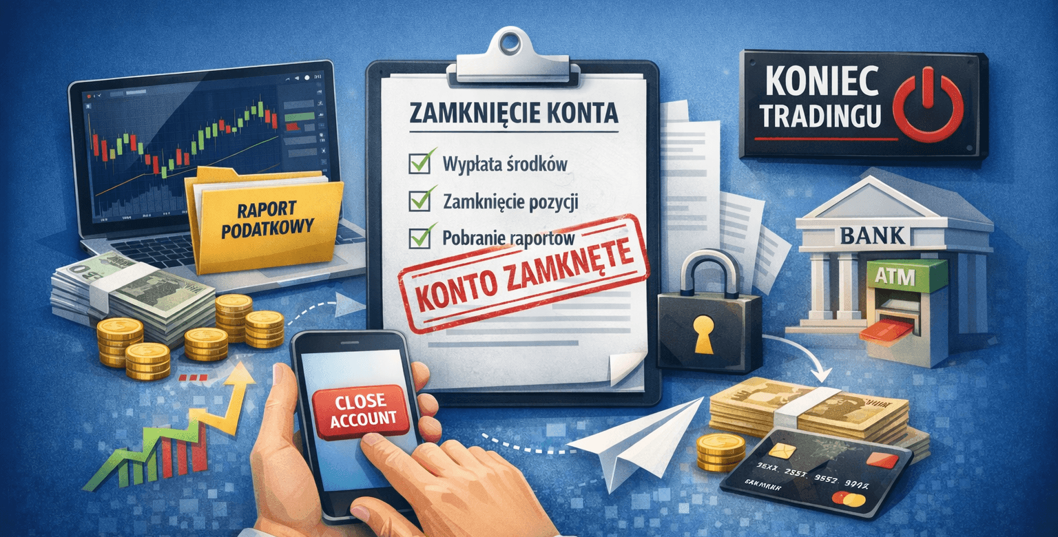 zamkniecie konta brokera